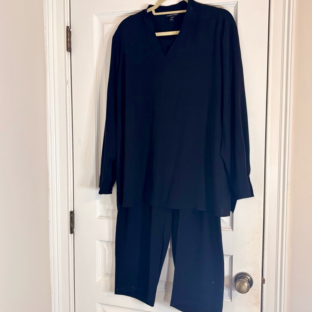 Eileen Fisher Silk Pantset
